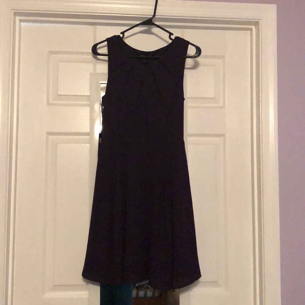 Plum “skater” style dress